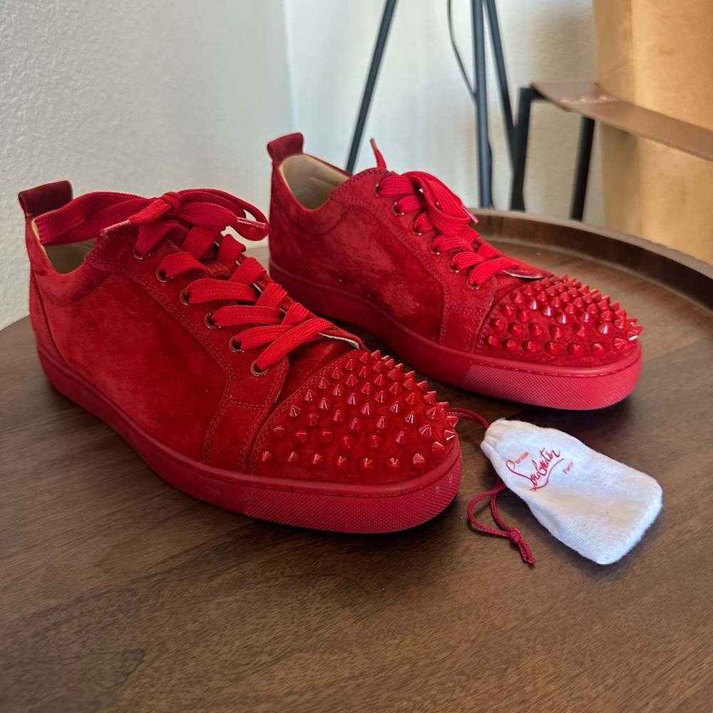 Christian Louboutin spike sneakers